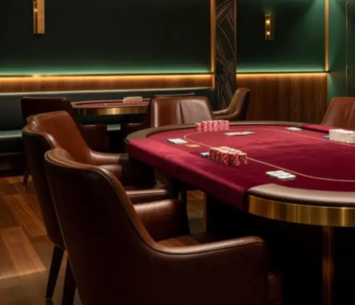 Premium Poker Tables prepared for an Offline Poker Night at The Fortunate Forte